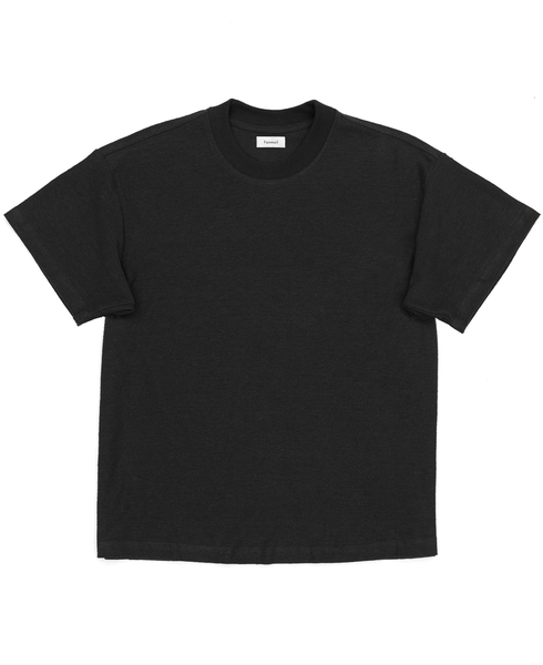 boxy tee / black