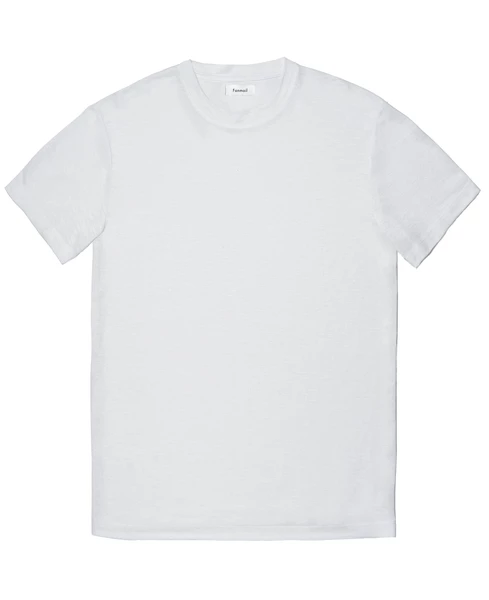 hemp tee / white